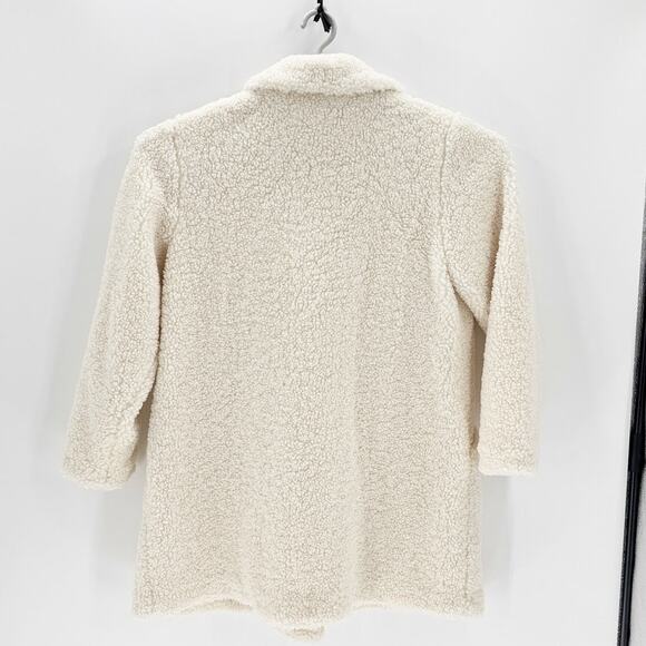 Nine West double-breasted teddy coat Daisy Dew size 2XL pockets warm fashionable - Picture 2 of 10